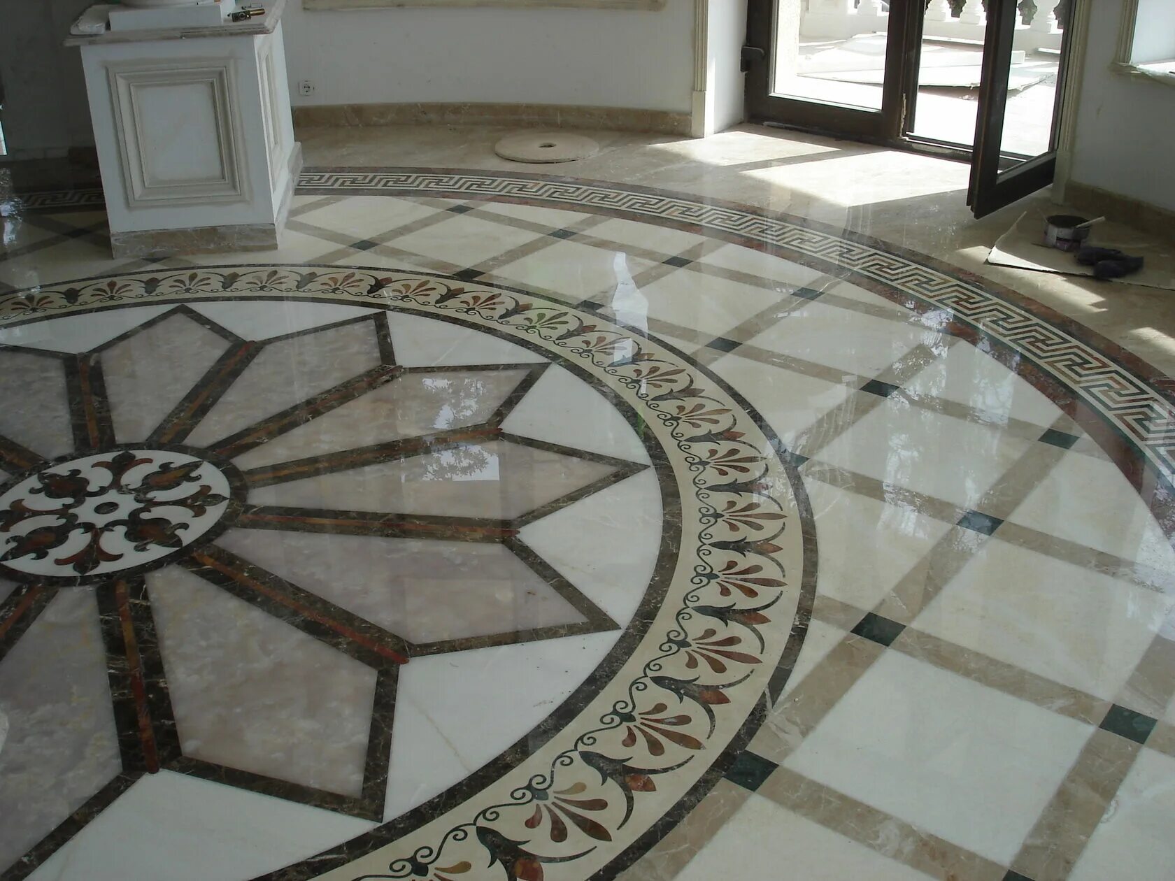 Полировка мрамора