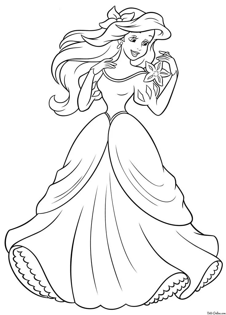 ARIEL Disney Princess Drawing Magical Pen Lesson FOR KIDS Video - YouTube