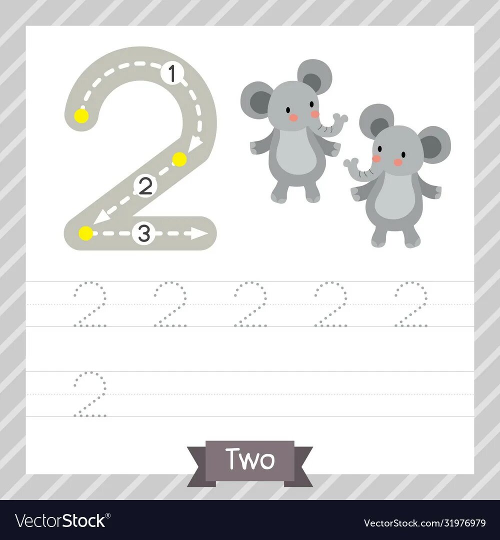 Its number two. Trace two. number two. number one number two туалет. count the elephants and trace the numbers.