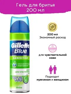 Гель для бритья для чувствительной кожи
