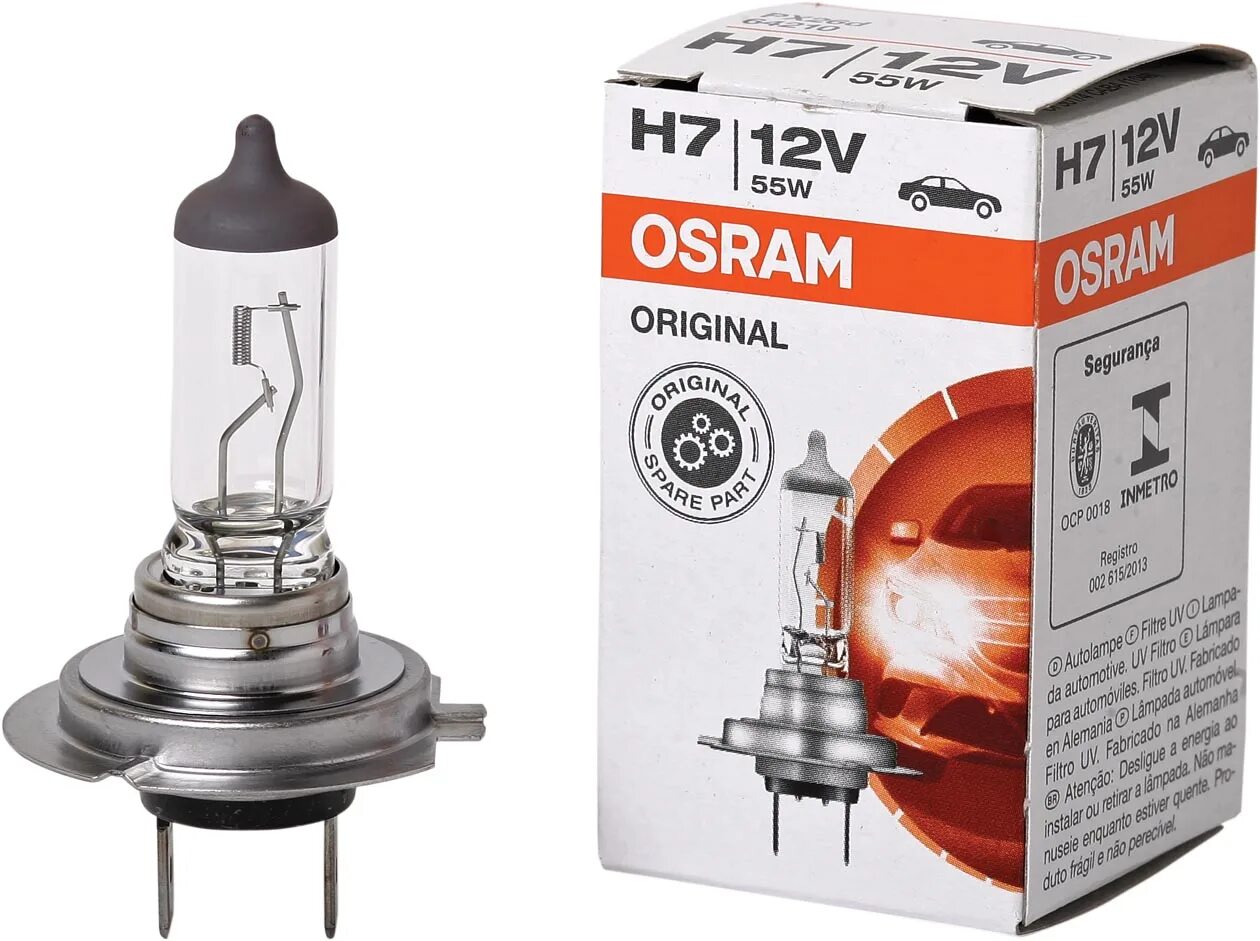 Лучший свет н7. H7 лампа ближнего света Osram. Лампа ближнего света h7 12v 55w. Лампочки аш 7 Осрам. Osram Original line 64210 h7 12v 55w px26d.