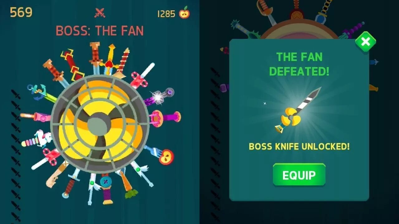 Как пройти игру босс. Босс вентилятор knife hit. knife hit легендарные боссы. боссы в кнайф хит. босс из игры knife hit.