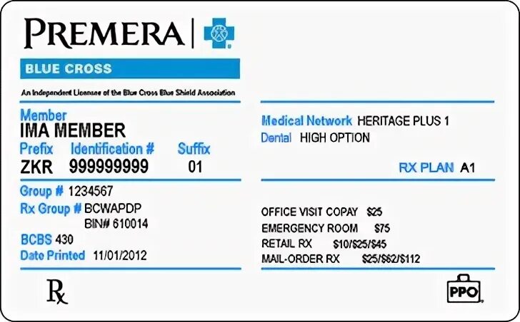 Blue Cross Blue Shield Card. Статистика выдачи Блу кард. Insurance ID Card. Member id