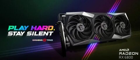 Rx 6800 xt gaming x trio
