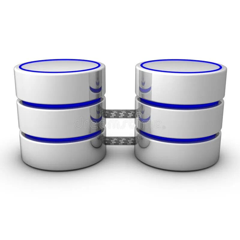 Database mirroring. Зеркалирование иконка. database illustration.