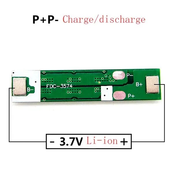 Схема Управления Литиевой Батареей 1s Lifepo4 Bms 3,2 В 3 Ач Lifepo4 Bms 1s Life