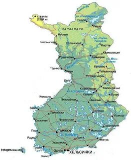 Северные города финляндии