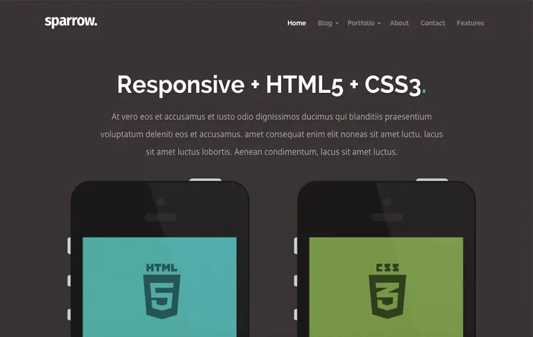 Css для мобильного. Приложение html5. Sparrow html Template. Телефон html.