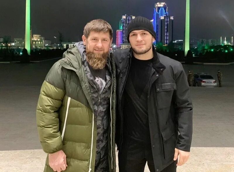 Абдулманап Нурмагомедов и Рамзан Кадыров.