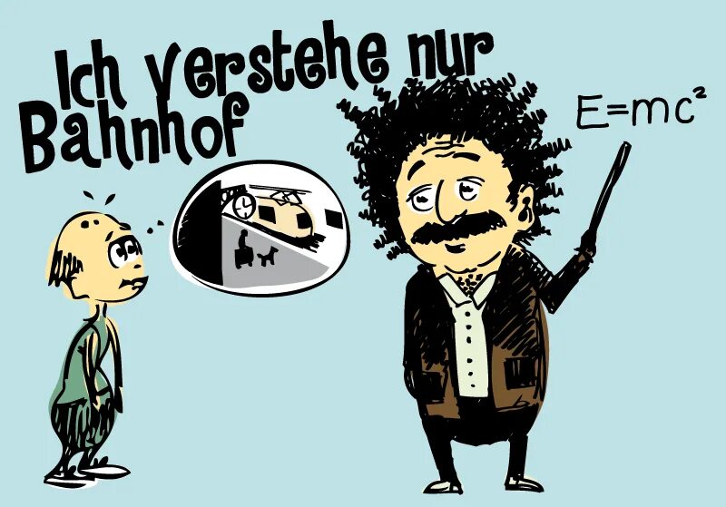 Немецкий sprecheb lernen macht Spaß. Nicht verstehen картинка смешная. Nur Bahnhof verstehen история. Ich verstehe с транскрипцией.