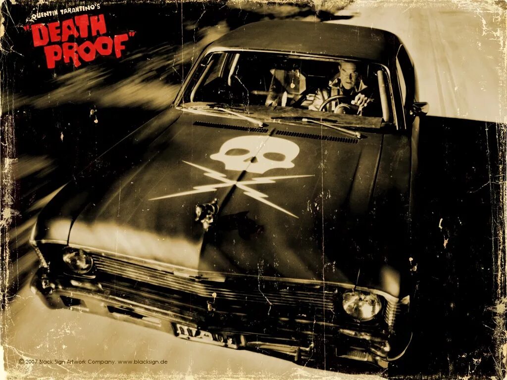 In the death car. Death proof обои. ost &quot;death proof&quot;. доказательство смерти обои. машина смерти картинки.