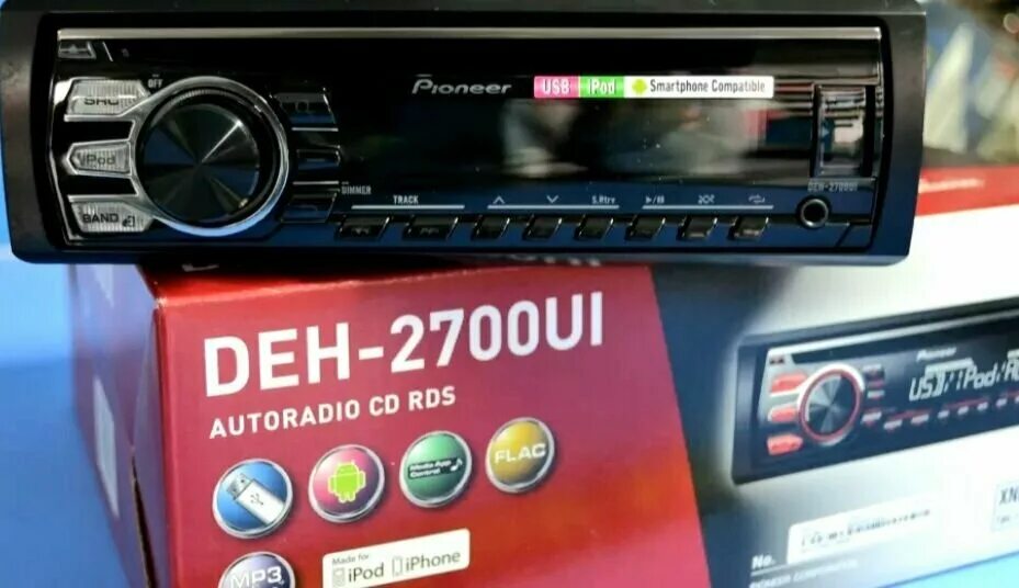 Купить магнитолу deh. Магнитола Пионер 2700ui. Deh 2700ui. Pioneer deh 2700ub. Пионер 2700.