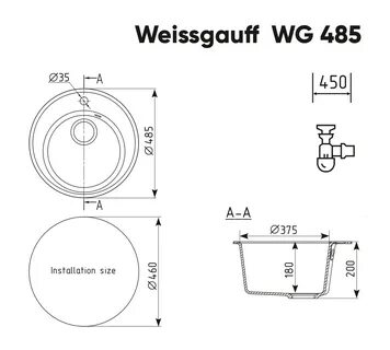 Мойка weissgauff