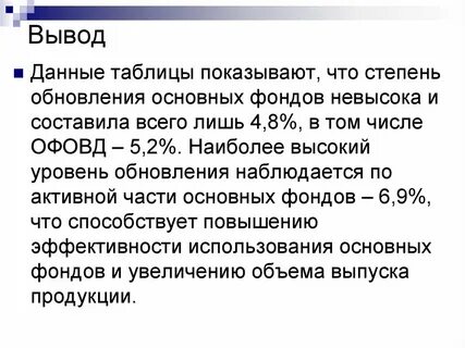 Фонды вывод