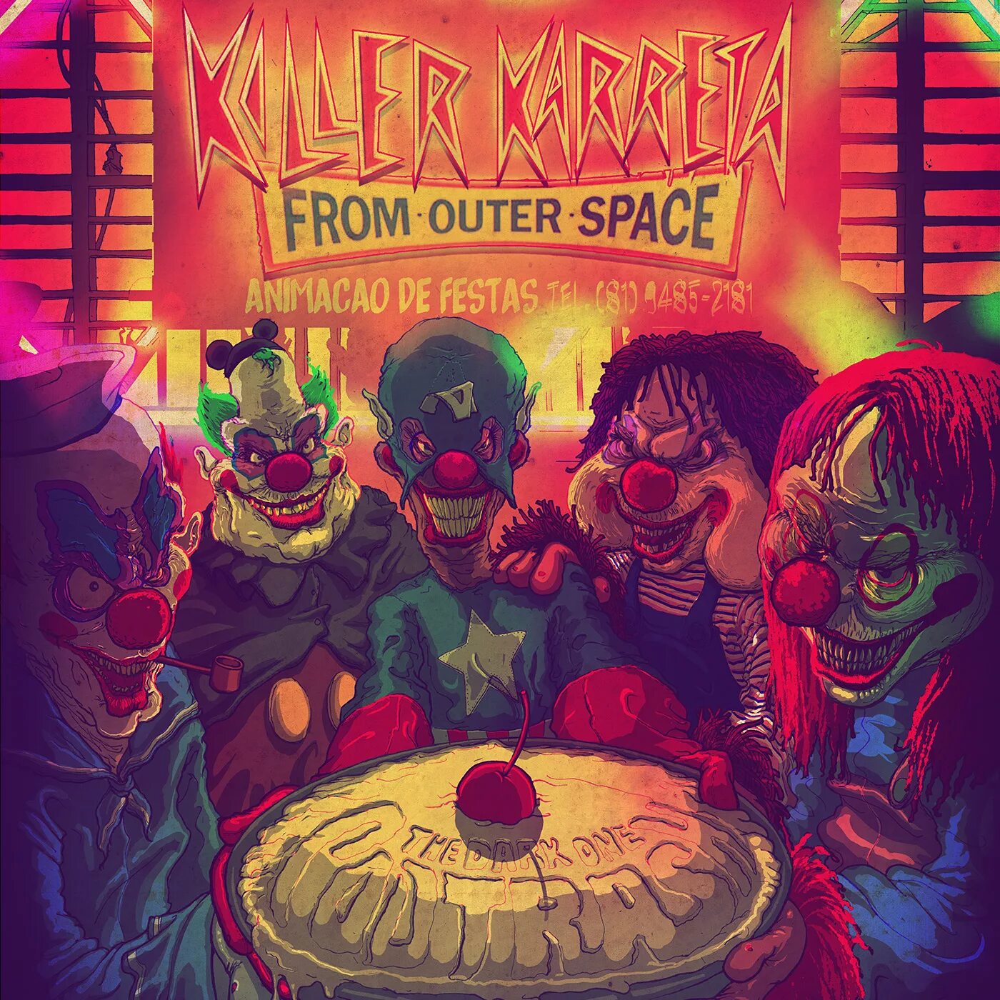 Killer from outer space. Killer Klowns from Outer Space. Killer Klowns from Outer Space the game. Killer Klowns from Outer Space книга.