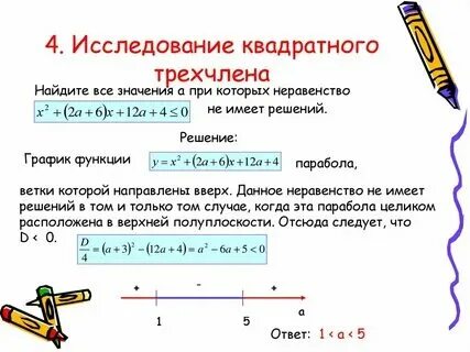 Найдите наибольшее значение квадратного трехчлена 6x 4
