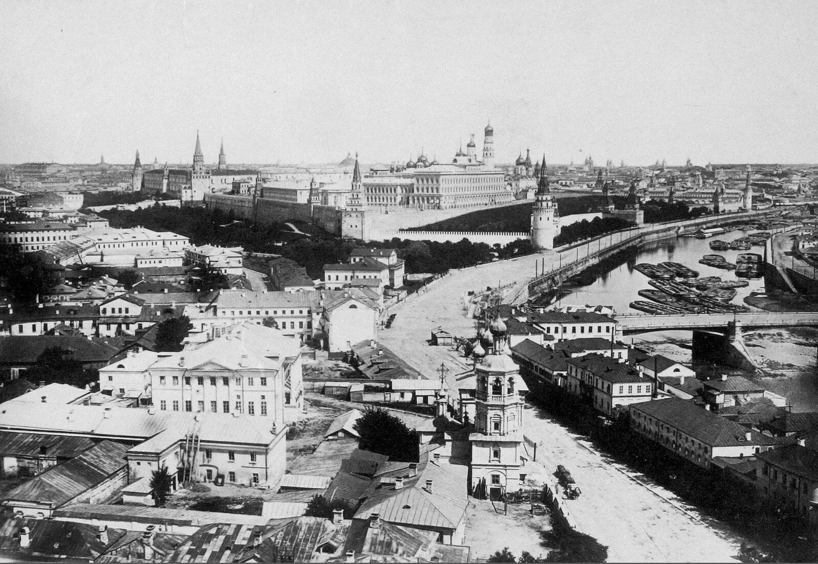 Вид со швивой горки на кремль. Москва 1850 год. Москва 1870 год. Пейзаж швивая горка. Таганский холм (швивая горка).