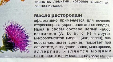 Как правильно пить расторопша семена