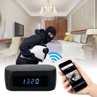 Купить 1080 P беспроводной Wi Fi Cam видеокамера с Будильник 140 градусов ш...