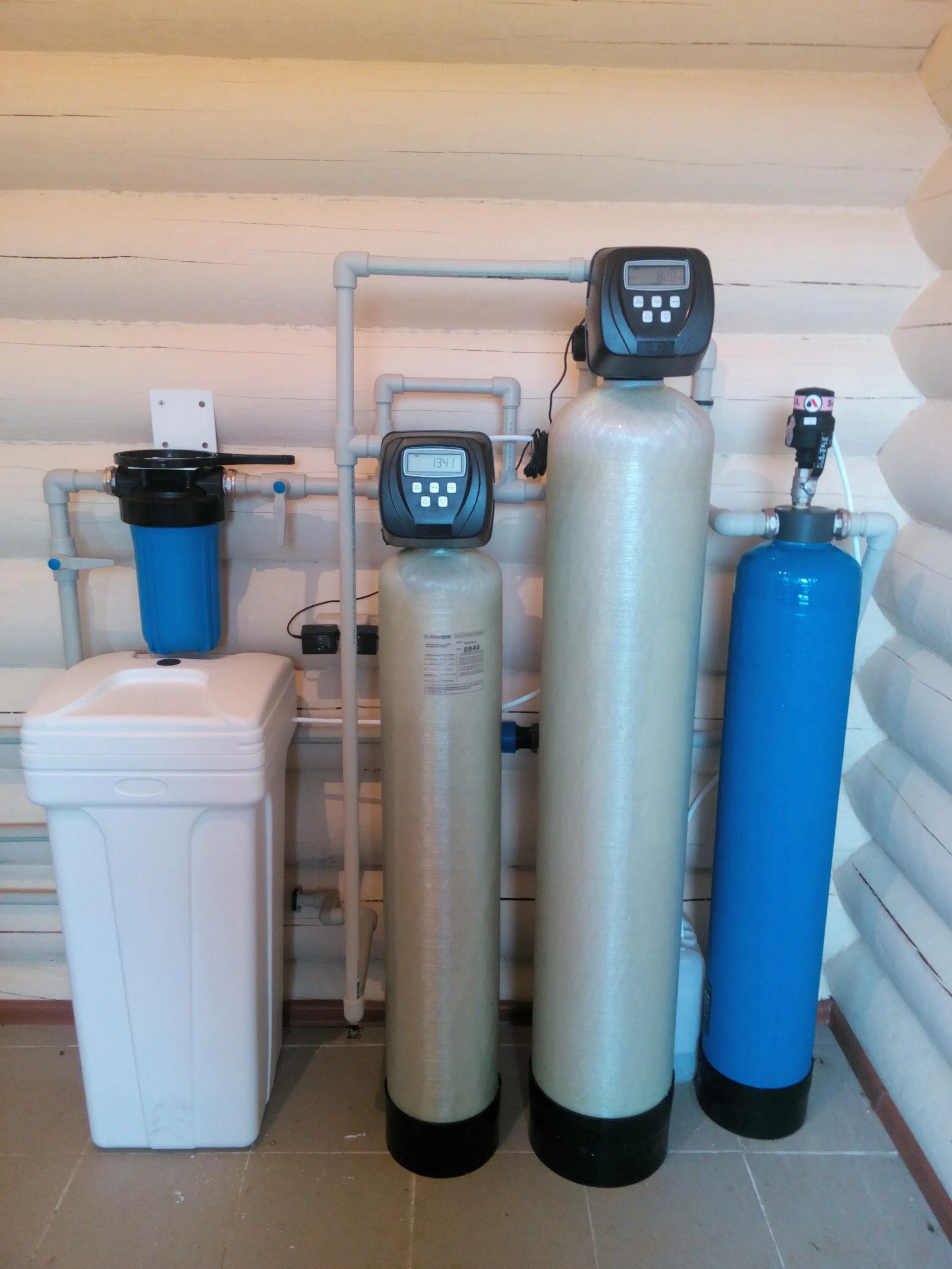 Фильтры для загородного дома. Комплексная система очистки воды Clack. Система водоочистки с аэрацией. Системы фильтрации воды для коттеджа. Система водо подгатовки.
