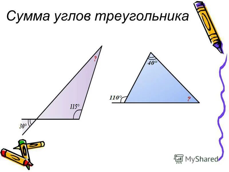 Сумма углов 6 класс. Сумма углов треугольника. сумма углов треугольника рисунок. плакат на тему сумма углов треугольника. рефлексия сумма углов треугольника.