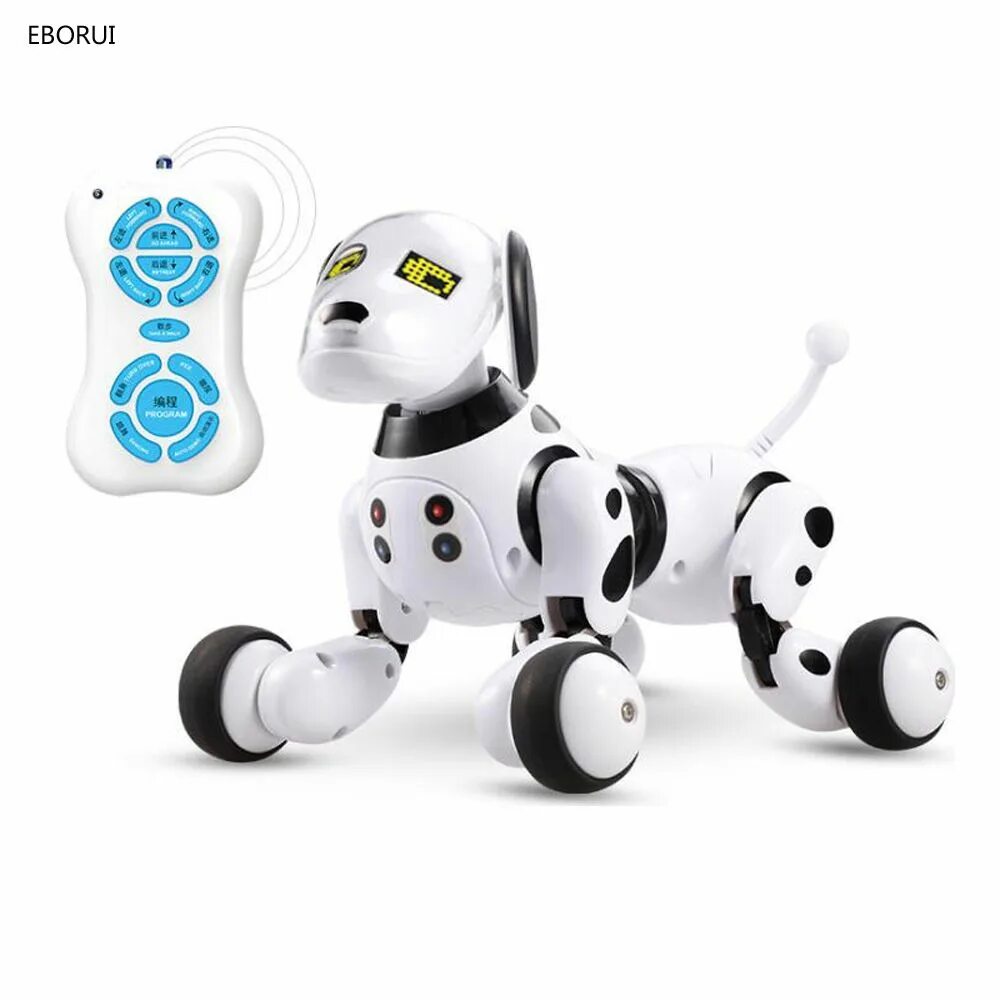 Купить робота на пульте. Интерактивная игрушка робот bluesea Robot Dog собака 9007a. Робот собака Robot Dog 9007 а. Робот Rastar умная собака белая 77900. Песик на дистанционном управлении пультовод.