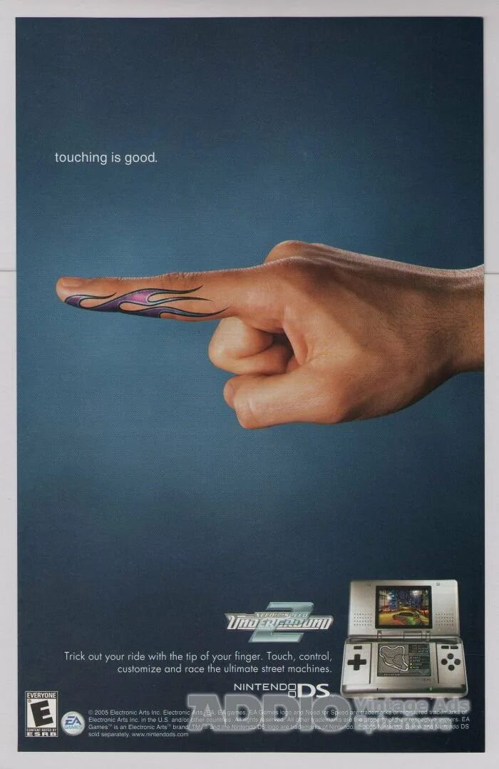 Touch touch are used to be