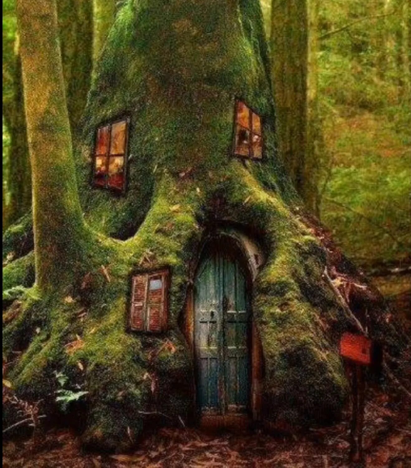 Сказочные дверцы в деревьях. Лена гнедкова иллюстрации. Домик из сказки. Сказочное дерево. Дом на волшебном дереве.