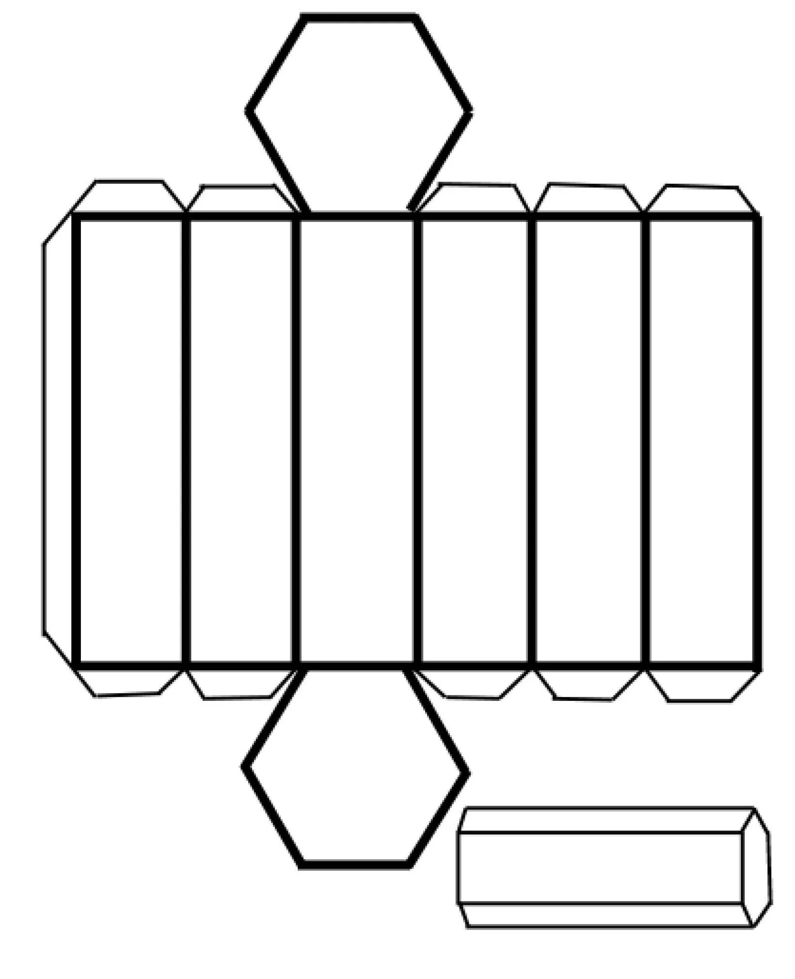 Шестиугольник из бумаги. Правильная шестиугольная Призма развертка. 6 Угольная Призма развертка. Развертка шестигранной Призмы. Правильная шестигранная Призма развертка.