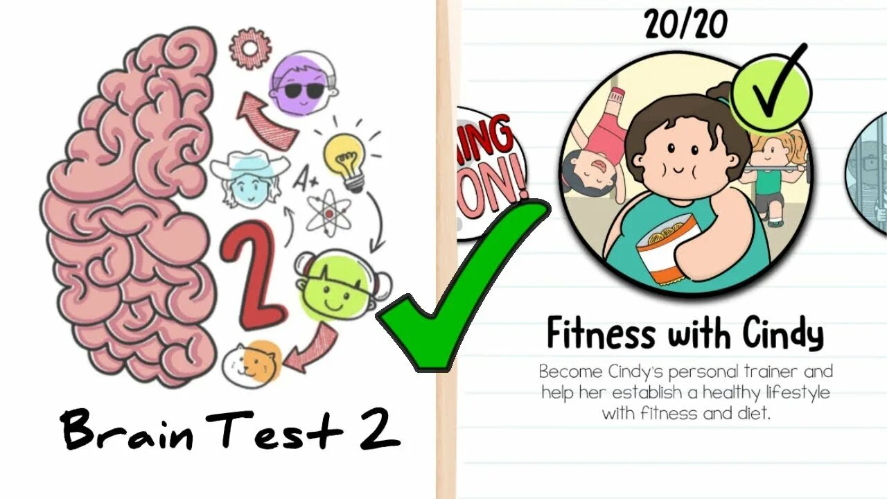 Brain test 372 уровень. Brain Test 2: tricky stories. Brain test2 Fitness with Cindy Level 7. Брейн тест 342. Brain test2 Fitness with Cindy Level 12.