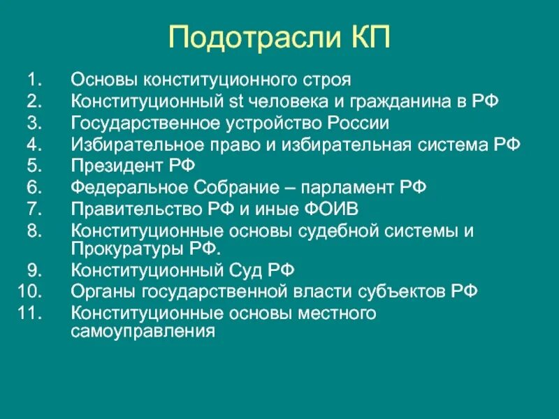 Система кп. Система кп россии.