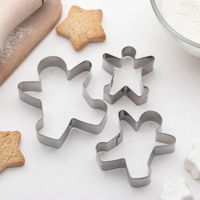 Пластиковая форма для печенья. Форма для выпечки печенья. Формочки для выпечки печенья. 964474 набор форм для печенья 5 шт "волна", цвет микс 964474. Формочки для печенья.