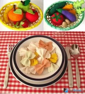 Продукты из фетра для детского