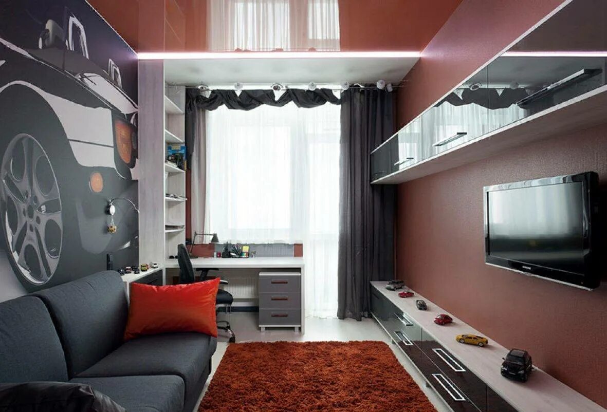 Фото дизайна комнаты для подростка