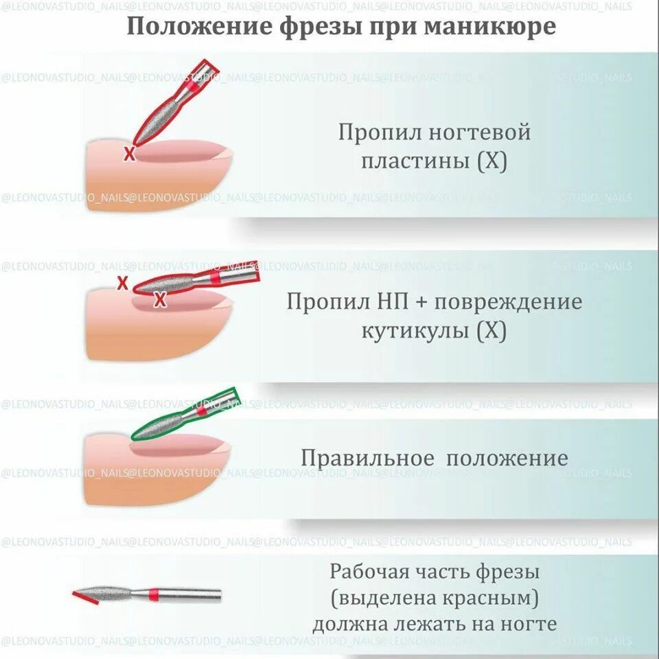 Срез кутикулы аппаратом схема
