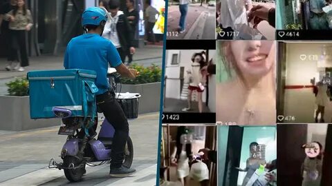 Disgusting' China courier secretly videos women, posts clips online wi...