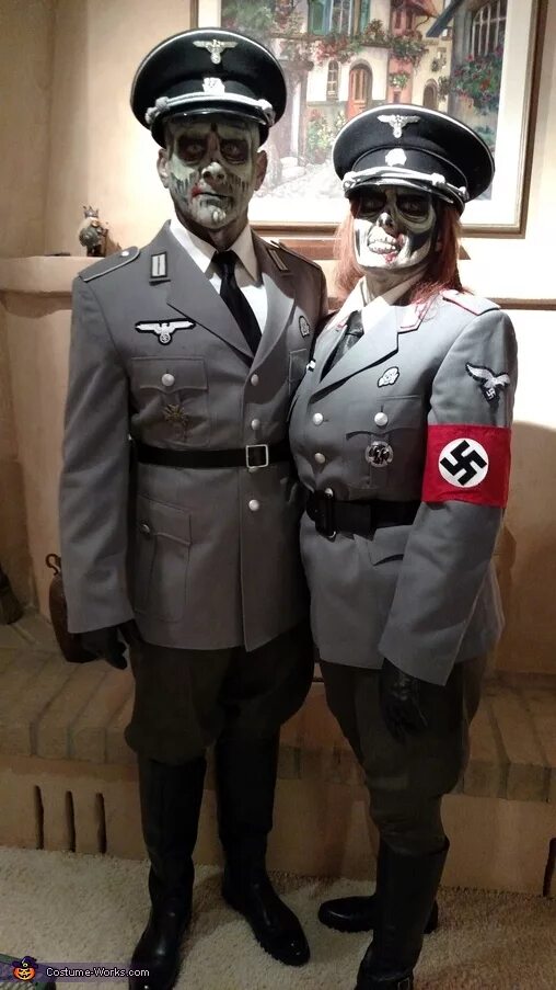 Нацистский костюм. Немцы современные. Форма нацистов.