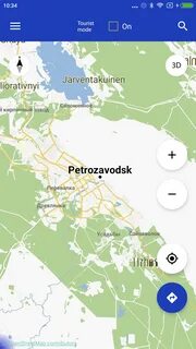 Отели петрозаводска на карте