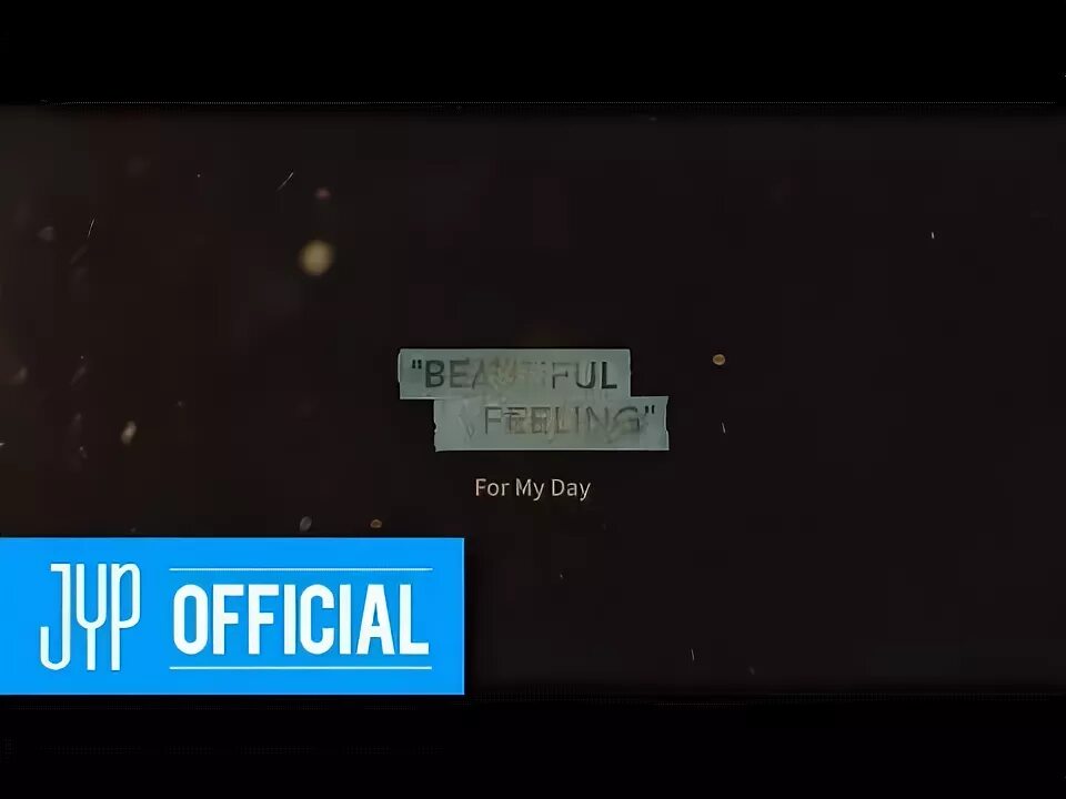 Day 6 days gone by. Day6 beautiful feeling.