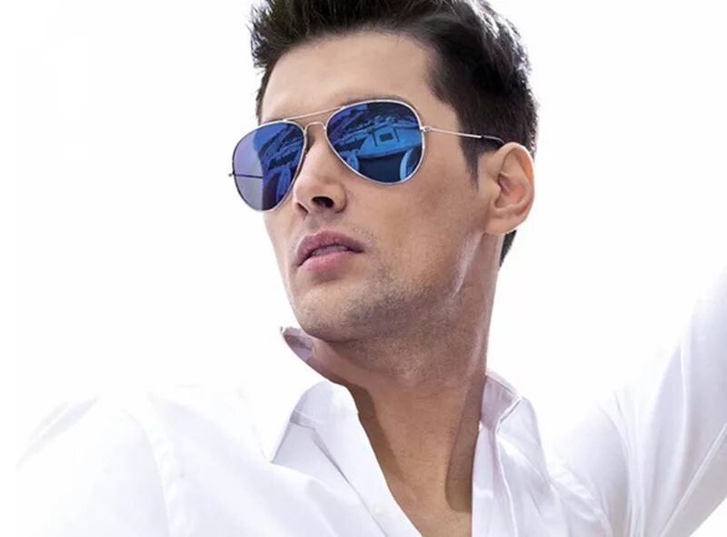 Blue sunglasses