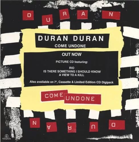 Duran Duran come. Come Undone Duran. Duran Duran come Undone фото. Duran Duran - come Undone обложка.