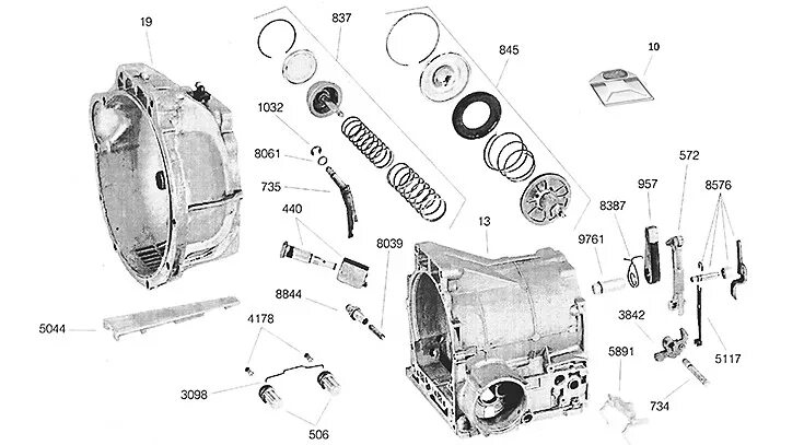 7226 TRANSMISSION PARTS DIAGRAM TRANS PARTS ONLINE