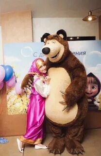 Аниматор медведь на день рождения