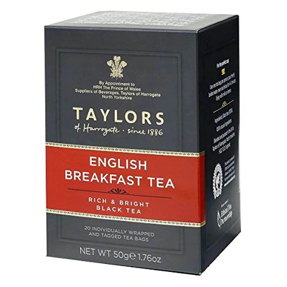 Купить английский завтрак. Taylors of Harrogate чай. Чай Taylors English Breakfast. Английский чай Assam Tea. Taylors of Harrogate English Breakfast.