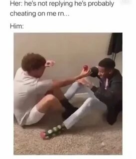 Reply him