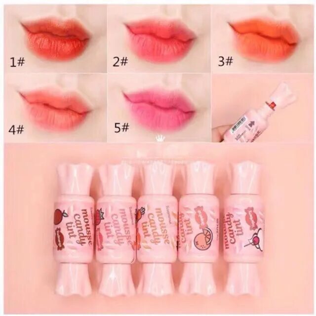 Тинт yokitoki отзывы. The Saem Mousse Candy Tint 04. Тинт для губ the Saem Saemmul Mousse Candy Tint Carrot. Бальзам для губ Water Candy Tint. Корейский тинт для губ тинт бомб.