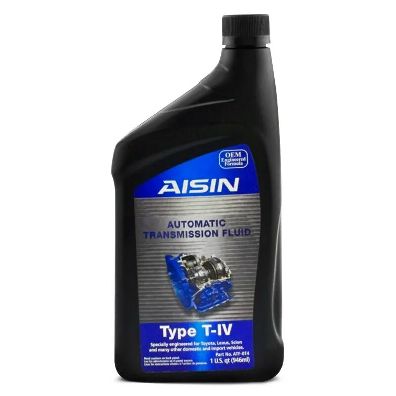 Atf aw. ATF AISIN t4. AISIN atf04. T4 масло для АКПП. Масло для АКПП AISIN ATF Type t - IV.