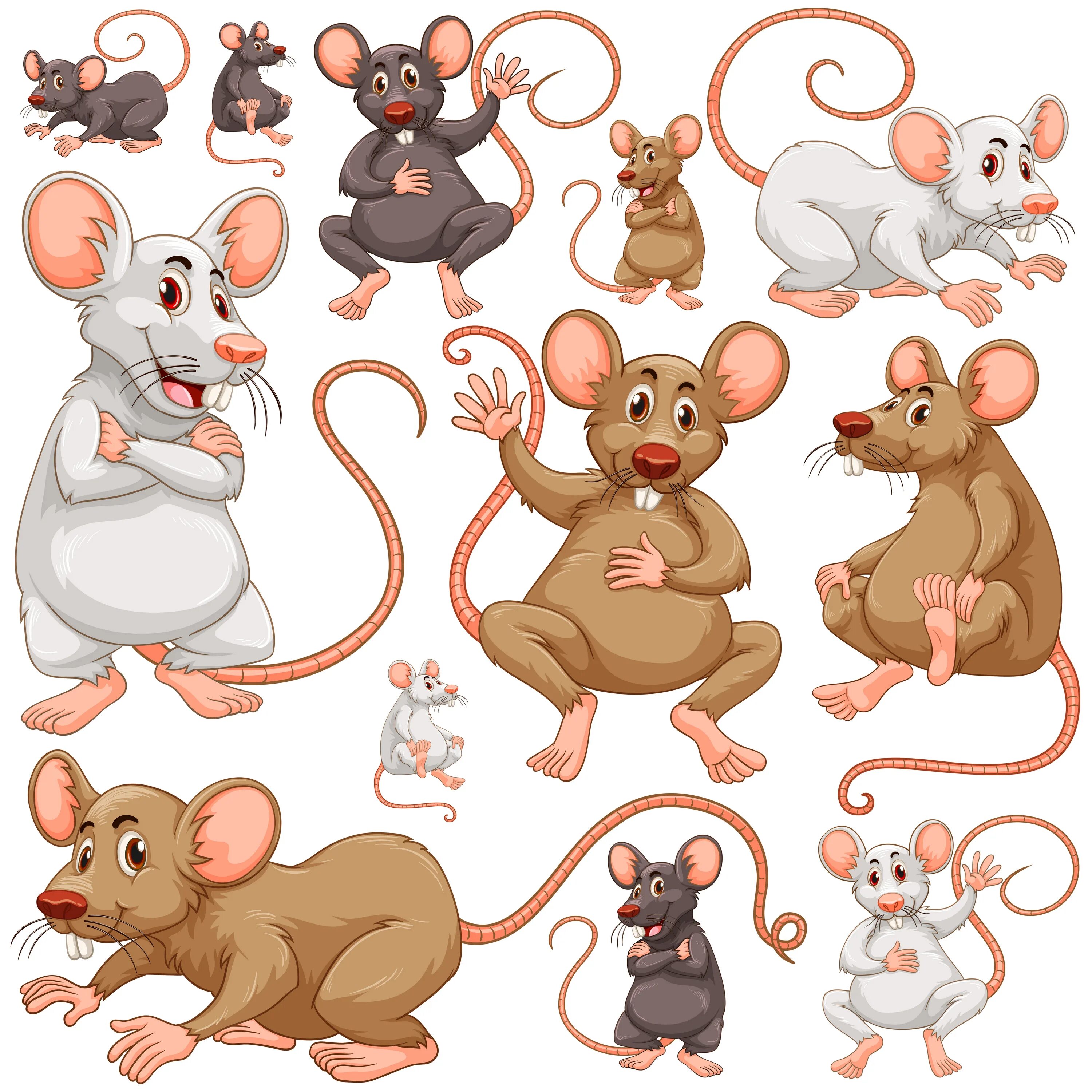 Пять мышей. Много мышей на белом фоне. Много мышей. Мышонок векторный. Много мышей вектор.