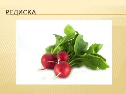 Формула редиса