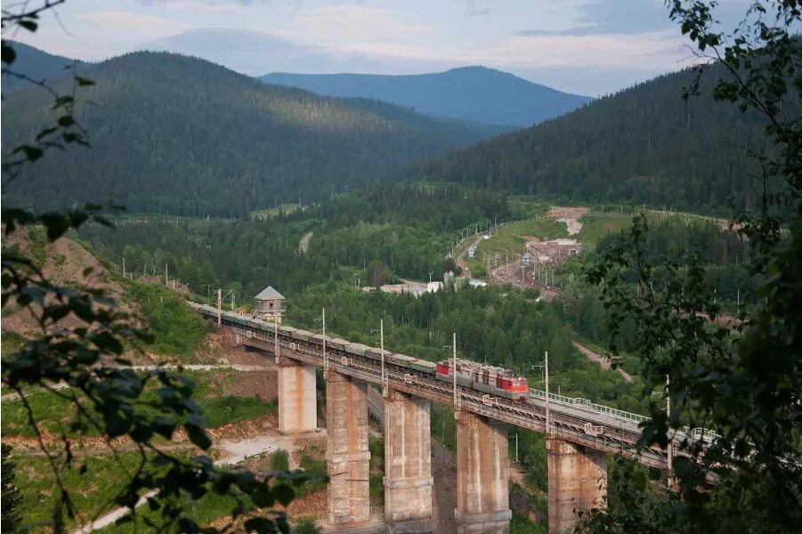 Поезд курагино